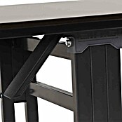 Alco Gartentisch (L x B x H: 80 x 80 x 74 cm, Stahl, Anthrazit, Klappbar) | BAUHAUS