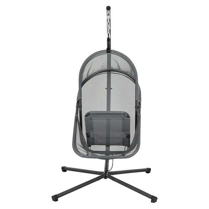 Siena Garden Hängesessel Yobaya mit Schutzhülle (L x B x H: 106 x 123 x 195 cm, Blau) | BAUHAUS
