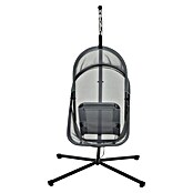 Siena Garden Hängesessel Yobaya mit Schutzhülle (L x B x H: 106 x 123 x 195 cm, Blau) | BAUHAUS