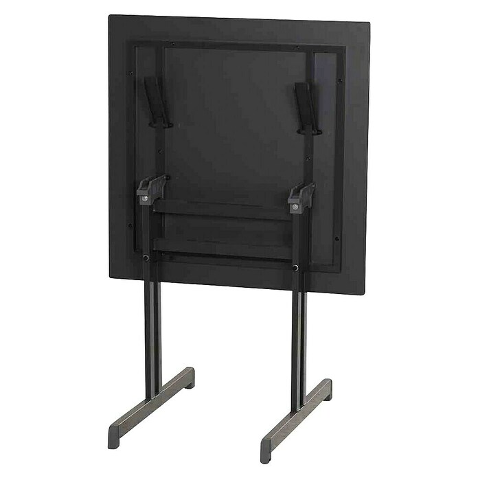 Alco Gartentisch (L x B x H: 80 x 80 x 74 cm, Stahl, Anthrazit, Klappbar) | BAUHAUS