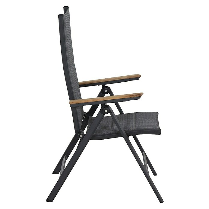 Siena Garden Tesoro Garten-Positionssessel Tesoro (Ranotex®-Gewebe, Rückenlehne verstellbar, Anthrazit, B x T x H: 59 x 68 x 110 cm, 2 Stk.) | BAUHAUS