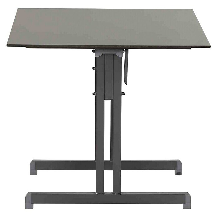 Alco Gartentisch (L x B x H: 80 x 80 x 74 cm, Stahl, Anthrazit, Klappbar) | BAUHAUS