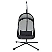 Siena Garden Hängesessel Yobaya mit Schutzhülle (L x B x H: 106 x 123 x 195 cm, Schwarz) | BAUHAUS