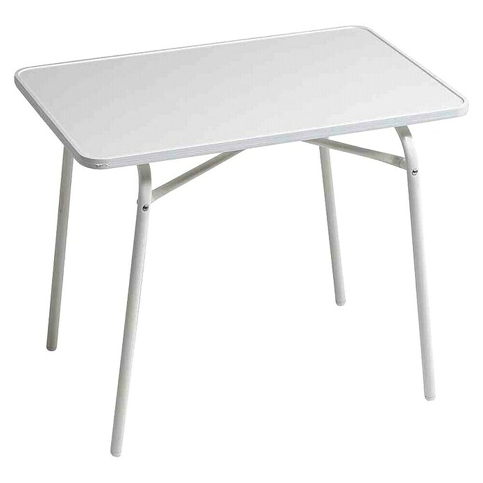 Alco Kindertisch (L x B x H: 60 x 40 x 40 cm, Stahl, Weiß) | BAUHAUS