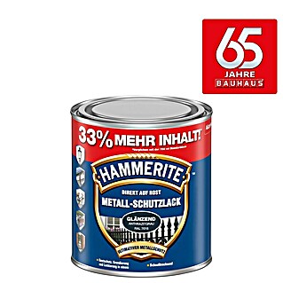 Hammerite Metall-Schutzlack RAL 7016 (Anthrazitgrau, 1 l, Glänzend, Lösemittelbasiert)