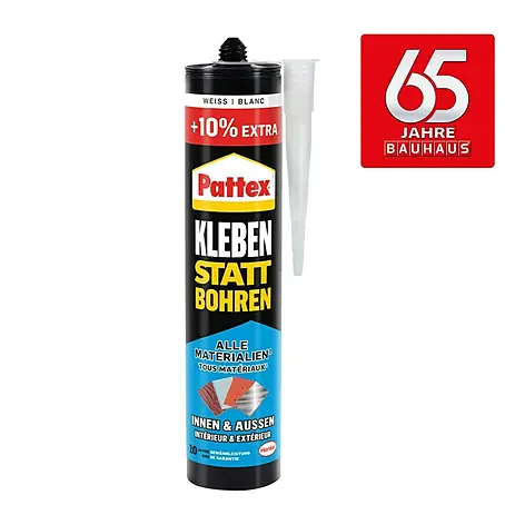 Pattex  Montagekleber Kleben statt Bohren Innen & Außen