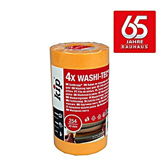 Kip Maler-Kreppband Goldkrepp Washi-Tec 254 (30 m x 30 mm)