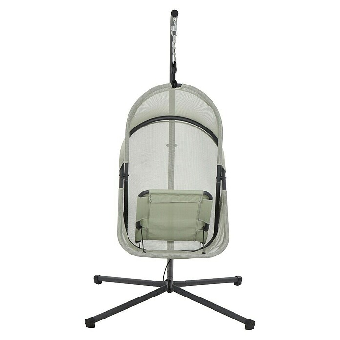 Siena Garden Hängesessel Yobaya mit Schutzhülle (L x B x H: 106 x 123 x 195 cm, Grün) | BAUHAUS