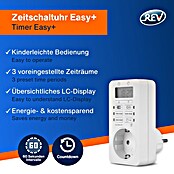 REV Zeitschaltuhr Easy+ (Digital, Weiß, 3 680 W) | BAUHAUS