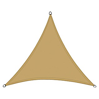 Siena Garden Sonnensegel Solino inkl. Zubehör-Set (L x B: 360 x 360 cm, Sand, Dreieckig)