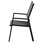 Siena Garden Stapelsessel Tauro (Ranotex-Gewebe, Stapelbar, Anthrazit, B x T x H: 63 x 70,5 x 99,5 cm) | BAUHAUS