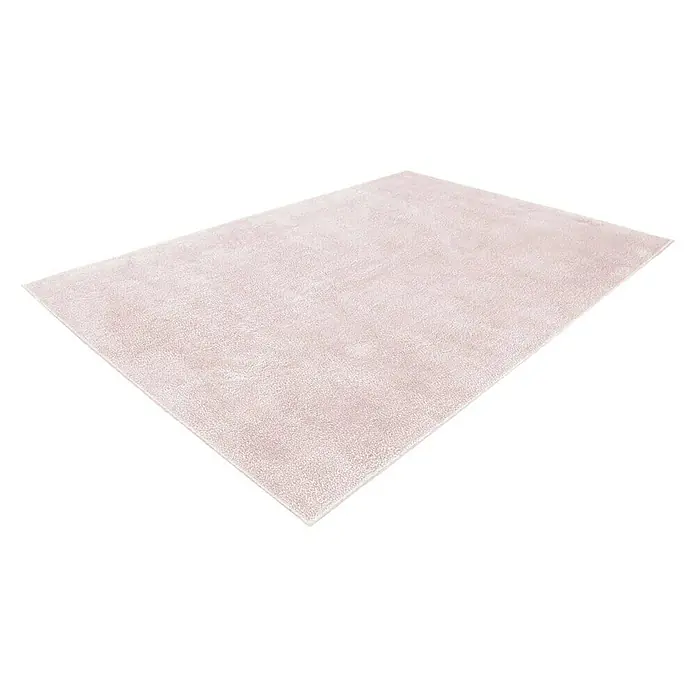 Kayoom Hochflorteppich Bali - Puderrosa, 230 x 160 cm, 100 % Polyester - Ein zarter, rechteckiger, flauschiger Teppich in Rosé, ideal für ein gemütliches Ambiente in jedem Raum.