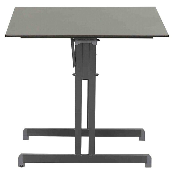 Alco Gartentisch (L x B x H: 80 x 80 x 74 cm, Stahl, Anthrazit, Klappbar) | BAUHAUS