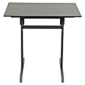 Alco Gartentisch (L x B x H: 80 x 80 x 74 cm, Stahl, Anthrazit, Klappbar) | BAUHAUS