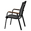 Siena Garden Stapelstuhl Tesoro (4 Stk., Ranotex®-Gewebe, Stapelbar, Anthrazit, B x T x H: 62,5 x 68 x 98 cm) | BAUHAUS