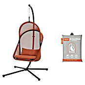 Siena Garden Hängesessel Yobaya mit Schutzhülle (L x B x H: 106 x 123 x 195 cm, Rot) | BAUHAUS