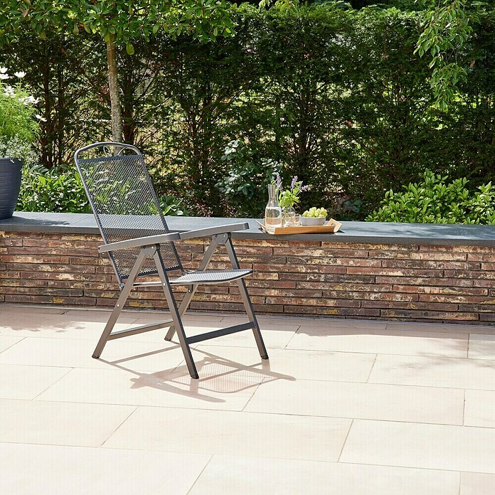 Siena Garden Klappstuhl Set Elda (4 Stk., Klappbar, Anthrazit, B x T x H: 46 x 60 x 103 cm) | BAUHAUS