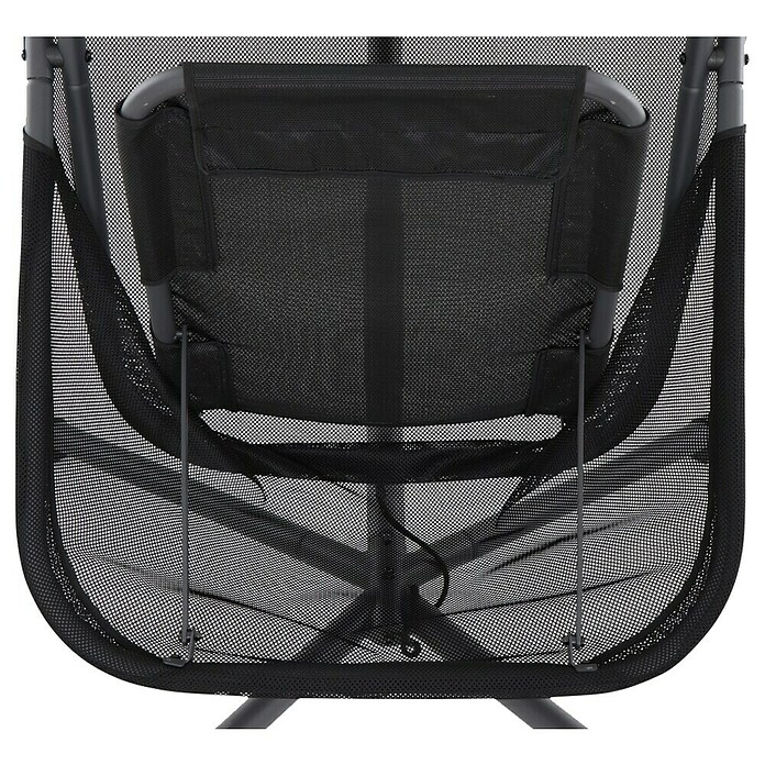 Siena Garden Hängesessel Yobaya mit Schutzhülle (L x B x H: 106 x 123 x 195 cm, Schwarz) | BAUHAUS
