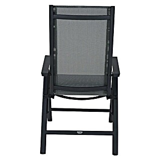 Siena Garden Klappstuhl Tauro (B x T x H: 60 x 66 x 110 cm, Anthrazit)
