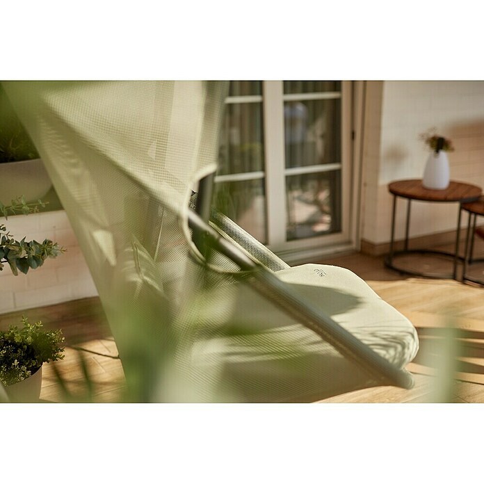 Siena Garden Hängesessel Yobaya mit Schutzhülle (L x B x H: 106 x 123 x 195 cm, Grün) | BAUHAUS