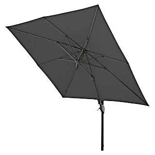 Siena Garden Ampelschirm Bosco N+ (Anthrazit, Bespannungsmaß (L x B): 300 x 300 cm)