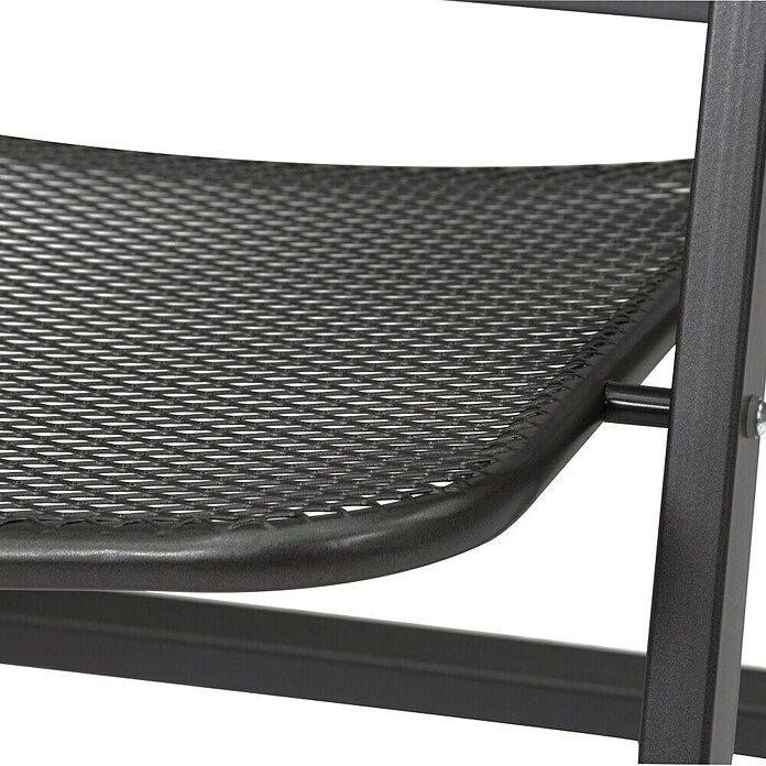 Siena Garden Klappstuhl Set Elda (4 Stk., Klappbar, Anthrazit, B x T x H: 46 x 60 x 103 cm) | BAUHAUS