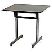 Alco Gartentisch (L x B x H: 80 x 80 x 74 cm, Stahl, Anthrazit, Klappbar) | BAUHAUS