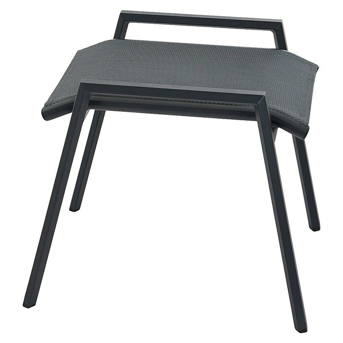 Siena Garden Gartenhocker Tauro (Ranotex-Gewebe, Stapelbar, Anthrazit, B x T x H: 59 x 56,5 x 47 cm) | BAUHAUS