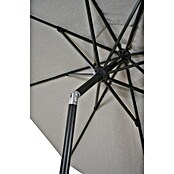 Siena Garden Marktschirm rund Bosco (Hellgrau, Durchmesser Bespannung: 300 cm) | BAUHAUS