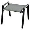 Siena Garden Gartenhocker Tauro (Ranotex-Gewebe, Stapelbar, Anthrazit, B x T x H: 59 x 56,5 x 47 cm) | BAUHAUS