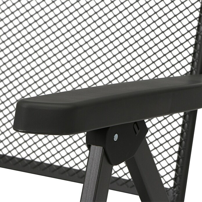 Siena Garden Klappstuhl Set Elda (4 Stk., Klappbar, Anthrazit, B x T x H: 46 x 60 x 103 cm) | BAUHAUS