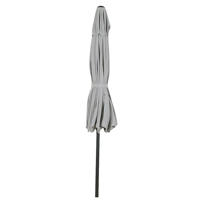 Siena Garden Marktschirm rund Bosco (Hellgrau, Durchmesser Bespannung: 300 cm) | BAUHAUS