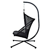 Siena Garden Hängesessel Yobaya mit Schutzhülle (L x B x H: 106 x 123 x 195 cm, Schwarz) | BAUHAUS