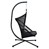 Siena Garden Hängesessel Yobaya mit Schutzhülle (L x B x H: 106 x 123 x 195 cm, Schwarz) | BAUHAUS
