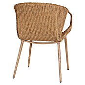 Sunfun Silla de jardín Jaanvi (L x An x Al: 56 x 67,5 x 81 cm, Natural, Ratán sintético/Acero) | BAUHAUS