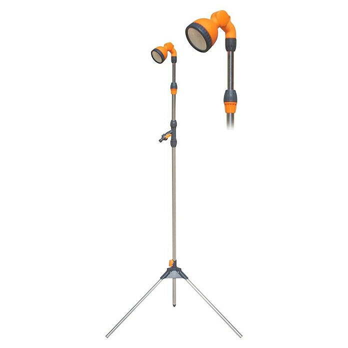 Ducha de jardín con trípode (Altura: 240 cm, Trípode, Aluminio, Naranja) | BAUHAUS