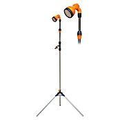 Ducha de jardín con trípode (Altura: 240 cm, Trípode, Aluminio, Naranja) | BAUHAUS