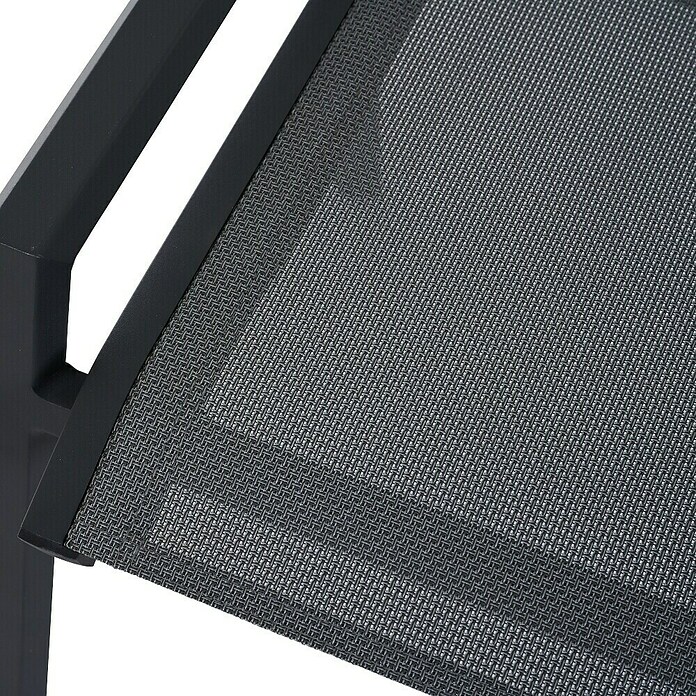 Siena Garden Gartenhocker Tauro (Ranotex-Gewebe, Stapelbar, Anthrazit, B x T x H: 59 x 56,5 x 47 cm) | BAUHAUS