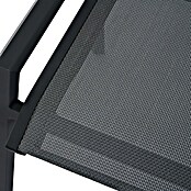 Siena Garden Gartenhocker Tauro (Ranotex-Gewebe, Stapelbar, Anthrazit, B x T x H: 59 x 56,5 x 47 cm) | BAUHAUS