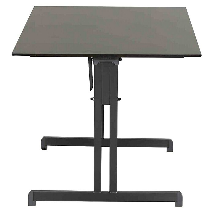 Alco Gartentisch (L x B x H: 120 x 80 x 74 cm, Stahl, Anthrazit, Klappbar) | BAUHAUS