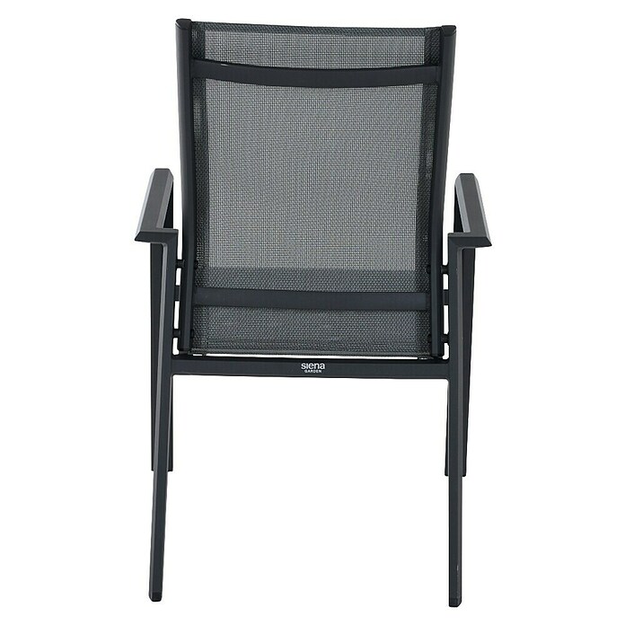 Siena Garden Stapelsessel Tauro (Ranotex-Gewebe, Stapelbar, Anthrazit, B x T x H: 63 x 70,5 x 99,5 cm) | BAUHAUS