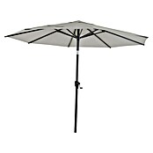 Siena Garden Marktschirm rund Bosco (Hellgrau, Durchmesser Bespannung: 300 cm) | BAUHAUS