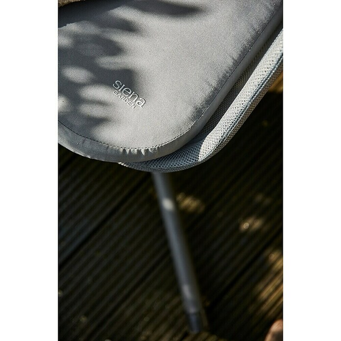 Siena Garden Hängesessel Yobaya mit Schutzhülle (L x B x H: 106 x 123 x 195 cm, Blau) | BAUHAUS