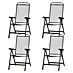 Siena Garden Klappstuhl Set Elda 