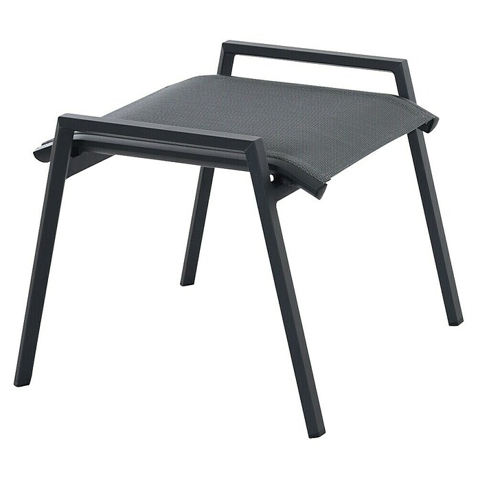Siena Garden Gartenhocker Tauro (Ranotex-Gewebe, Stapelbar, Anthrazit, B x T x H: 59 x 56,5 x 47 cm) | BAUHAUS