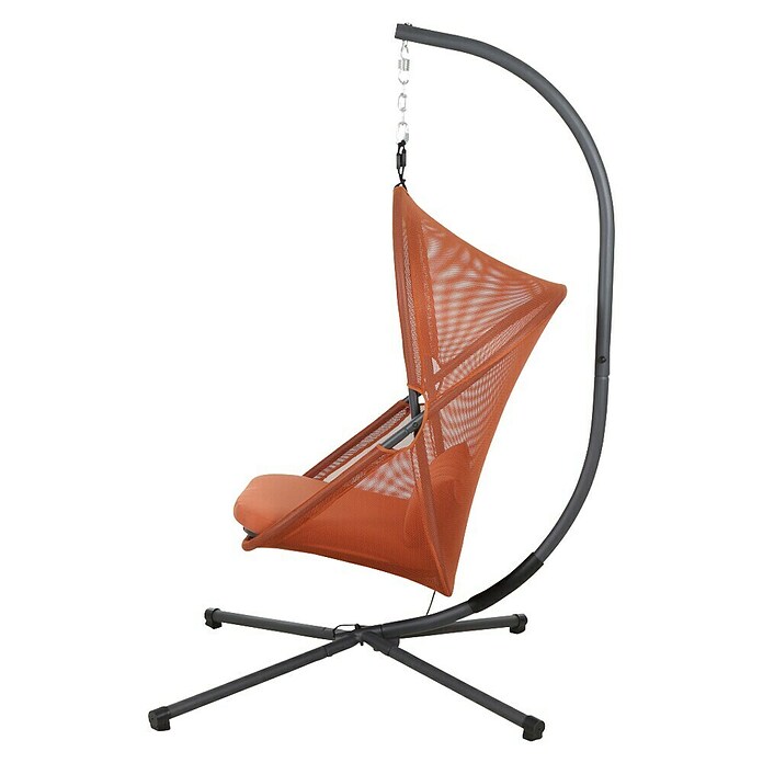 Siena Garden Hängesessel Yobaya mit Schutzhülle (L x B x H: 106 x 123 x 195 cm, Rot) | BAUHAUS