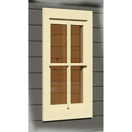 Karibu Holzfenster
