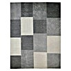Kayoom Flachgewebeteppich (Grau, 150 x 80 cm)