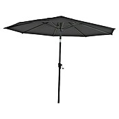 Siena Garden Marktschirm rund Bosco (Anthrazit, Durchmesser Bespannung: 300 cm) | BAUHAUS