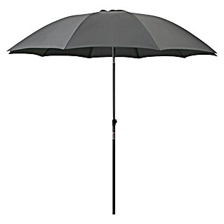 Siena Garden Marktschirm rund Paolo Push (Anthrazit, Durchmesser Bespannung: 270 cm)